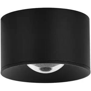 Comparateur de prix : Zambelis LED spot pour plafond LED S133 Ø 6,5 cm, noir sable