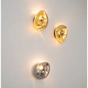 Zambelis Applique murale 22048, chrome, verre, hauteur 27,5 cm, E14 pas cher