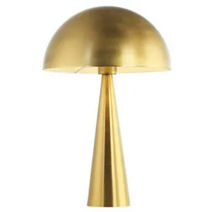 Larissa Lighting - Lampe de Table à Poser D300 Pour Ampoule led E27 Doré Mat zambelis pas cher