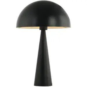Lampe de Table à Poser D300 Pour Ampoule led E27 Noir Mat zambelis pas cher
