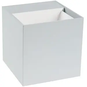 Larissa Lighting - Applique Murale Extérieure led 6W IP54 Blanc Sablé ...