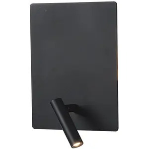 Zambelis Lampe de lecture LED H41, réglable, noir mat