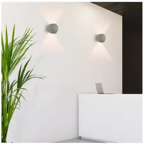 Zambelis Applique murale 180021 en béton, up/down 13 cmVendu parluminaire
