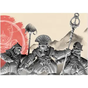 Figurine Conquest - Yoroni - Kappa Bushi  - Para Bellum Figurines pour jeu de figurines  - LD-PBYR305 Vendu par1001hobbies