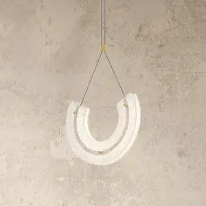 Zambelis Suspension LED 23030, à 1 lampe, 3.000 K, verre, or pas cher