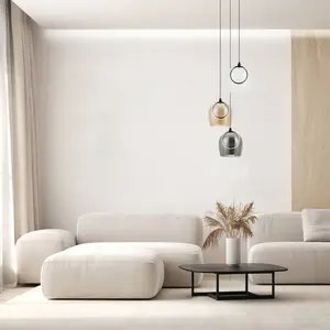 Zambelis Suspension LED 23081, 3 lampes, verre, Ø 44 cm, 3.000 KVendu parluminaire