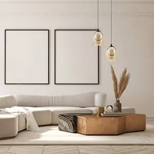 Suspension Luminaire led D200 6W Doré Zambelis Blanc chaud - 3000KVendu parluminaire