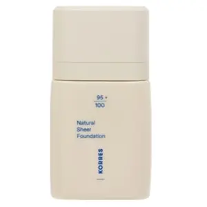 KORRES Natural Sheer Foundation Fond de teint 1000 ml pas cher