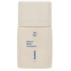 KORRES Natural Sheer Foundation Fond de teint 1000 ml pas cher