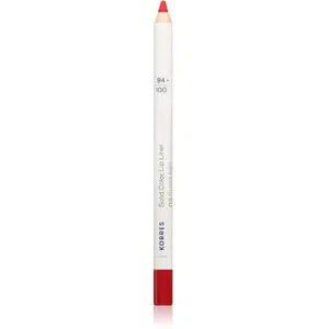KORRES Solid Color Lip Liner Crayon à lèvres 10 g pas cher