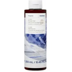 Korres Lilac gel douche excellence arôme fleurs 250 ml pas cher
