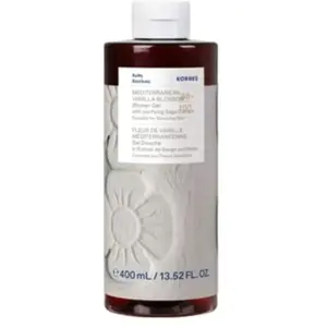 Korres Mediterranean Vanilla Blossom gel douche booster d’énergie 400 ml pas cher