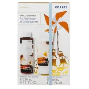 Korres Vanilla & Cinnamon coffret cadeau pour femme pas cher