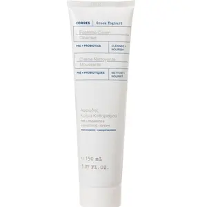 Comparateur de prix : Korres Crème nettoyante moussante au yaourt grec | Pré + probiotiques 150 ml