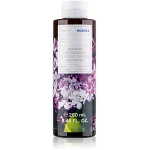 Korres Lilac gel douche excellence arôme fleurs 250 ml pas cher