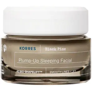 Korres Pin Noir Crème Faciale de Nuit Repulpante | 40 ml pas cher