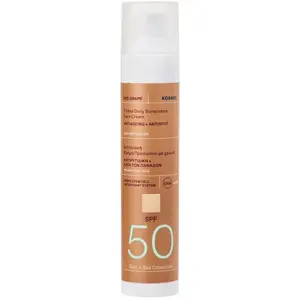 KORRES Red Grape Tinted Sun Cream for Face SPF50 Anti-Aging + Anti-Dark Spot Crème solaire 1000 mlVendu parflaconi