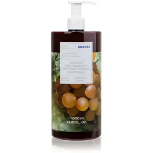 Comparateur de prix : Korres Santorini Grape gel de douche revitalisant 1000 ml