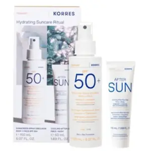 KORRES Yoghurt Sonnenpflege Set SPF50+ - kühlend & schützend Coffret s... pas cher