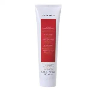 Korres Limpiador Exfoliante Wild Rose 150Ml pas cher