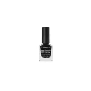 Korres - Gel Effet - Vernis à Ongles Amande Douce - 100 - Black pas cher