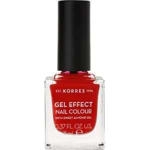 Korres - Gel Effet - Vernis à Ongles Amande Douce - 53 - Royal Red pas cher