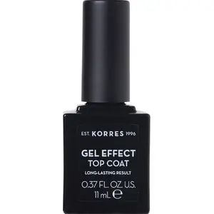 KORRES Gel Effect Sweet Almond TOP COAT Surcouche pour ongles 1000 ml pas cher