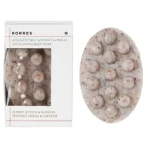 Korres Seaweed Grains & Kaffeine savon exfoliant anti-cellulite 125 g pas cher
