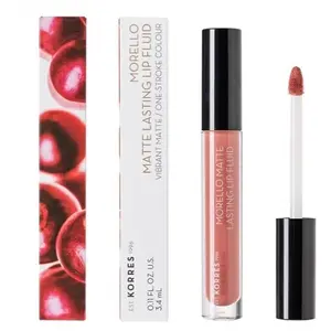KORRES Korris Morello Vernis à lèvres mat N°06 Romantic Nude 3,4 ml pas cher