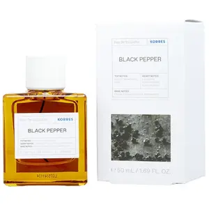 Comparateur de prix : Korres Black Pepper Eau de Toilette pour homme 50 ml
