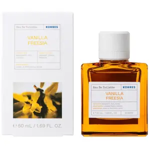 Comparateur de prix : Korres Vanilla, Freesia & Lychee Eau de Toilette pour femme 50 ml