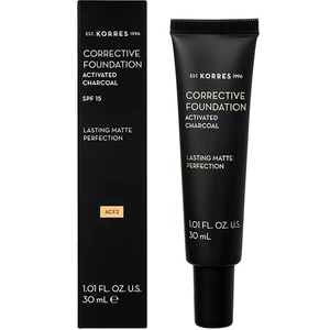 Slip Charbon Actif Fond De Teint Correcteur Teinte N°2 30 Ml Korres pas cher