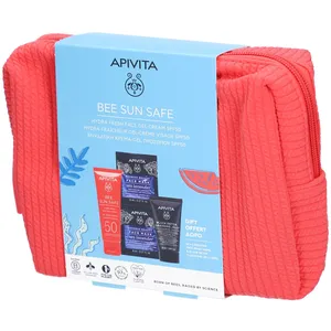 Apivita Bee Sun Safe Hydra Fresh GEL-CRÈME SPF50 Étui 5 pcs pas cher