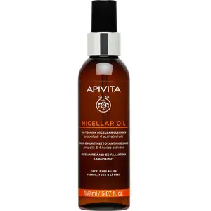 Apivita Nettoyant micellaire huile-dans-lait pour le visage, les yeux ... pas cher