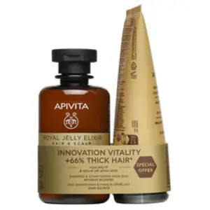 Apivita Royal Jelly Elixir Duo ensemble avec effet revitalisant pas cher