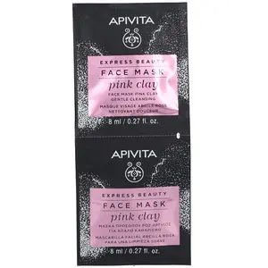 Apivita Express Beauty Masque Visage Argile Rose Nettoyant Douceur pas cher