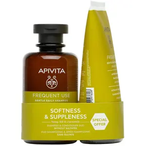 Apivita Shampoing et après-shampoing quotidiens à la camomille et au m... pas cher