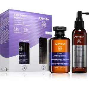 Apivita Tonic Men's Routine ensemble anti-chute pas cher