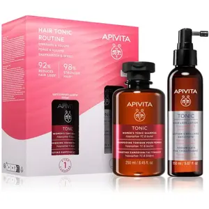 Apivita Tonic Women's Hair Tonic Routine Set ensemble anti-chute pas cher
