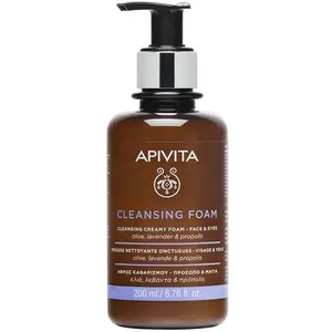 Comparateur de prix : Apivita Mousse Nettoyante Visage & Yeux | 200 ml