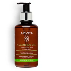 Comparateur de prix : Apivita Gel Purifiant visage Nettoyant visage peaux grasses 200 ml