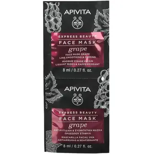 Comparateur de prix : Apivita Express Beauty Masque Visage Lissant & Raffermissant Au Raisin