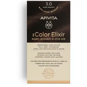 Comparateur de prix : Apivita My Color Elixir coloration cheveux sans ammoniaque teinte 3.0 Dark Brown 1 pcs