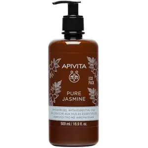 Comparateur de prix : Apivita Pure Jasmine Gel Douche aux Huiles Essentielles | 500 ml