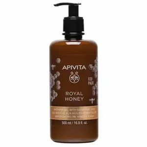Comparateur de prix : Apivita Royal Honey Gel Douche aux Huiles Essentielles | 500 ml