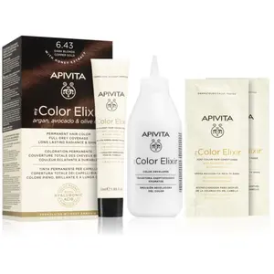 Comparateur de prix : Apivita MY COLOR ELIXIR coloración permanente #6,43 1 u
