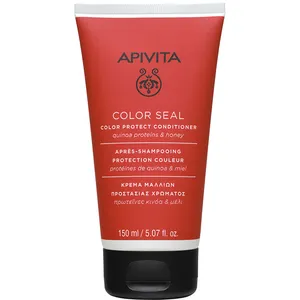 Comparateur de prix : Apivita APRÈS-SHAMPOING Colour Sealing pour cheveux colorés ou méchés 150 ml