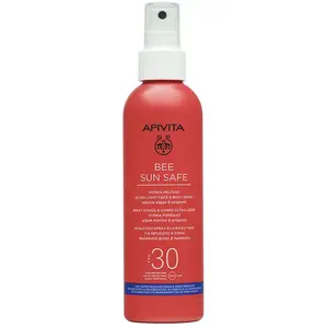 APIVITA - Bee Sun Safe - Spray Visage & Corps Ultra-léger Spf30 - 200ml pas cher