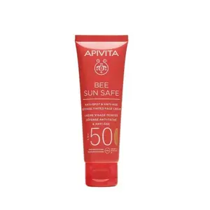 Apivita Bee Sun Safe Anti-rides avec couleur 50fps 50ml pas cher