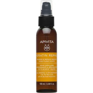 Comparateur de prix : Apivita Keratin Repair Huile Capillaire Nourrissante & Réparatrice